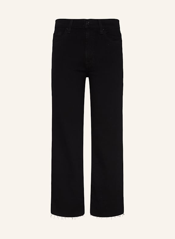 7 for all mankind Jeans CROPPED ALEXA Straight Fit SCHWARZ