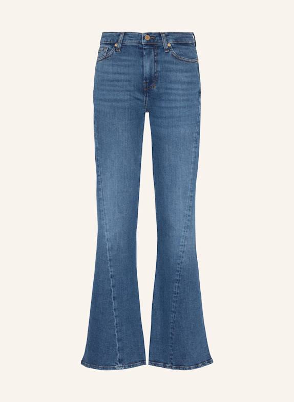 7 for all mankind Jeans DOJO TAILORLESS Flare Fit BLAU