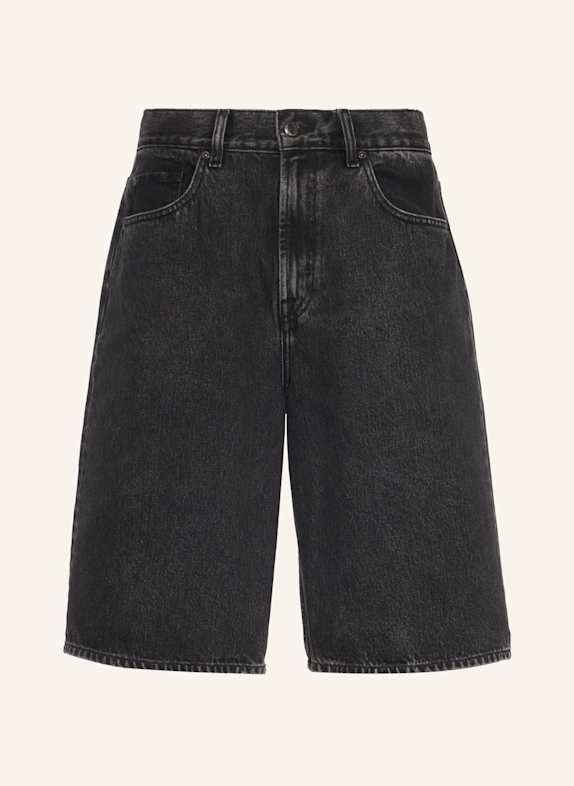 7 for all mankind Shorts WIDE LEG SCHWARZ