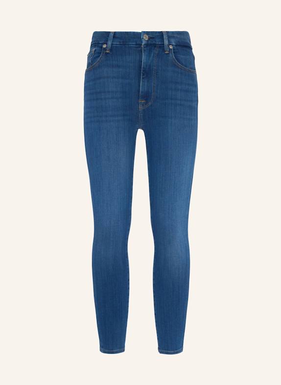 7 for all mankind Jeans HIGH RISE ANKLE SKINNY Skinny Fit BLAU