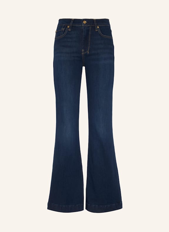 7 for all mankind Jeans DOJO TAILORLESS Flare Fit BLAU