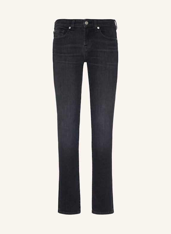 7 for all mankind Jeans LOW SKINNY Skinny Fit SCHWARZ