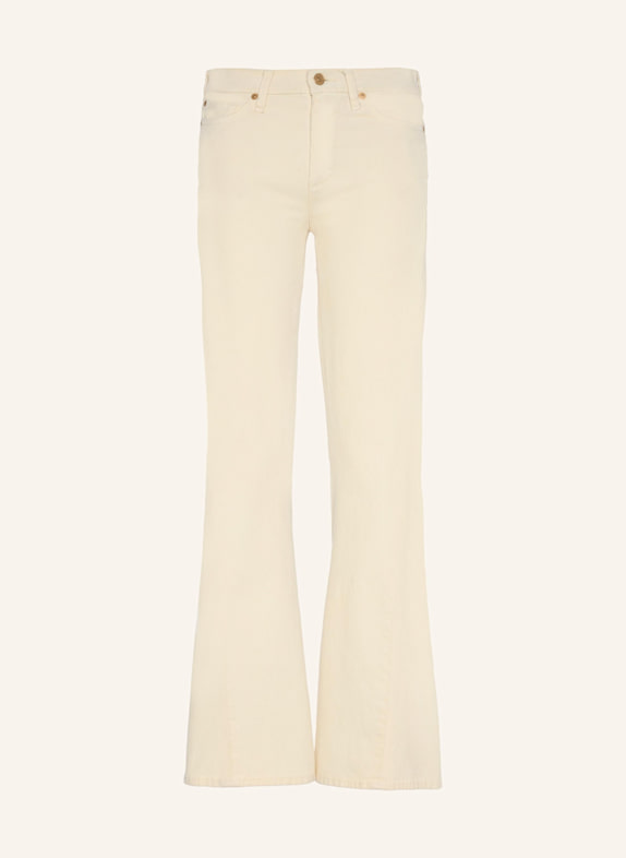 7 for all mankind Chino Pants TWISTED DOJO TAILORLESS Flare Fit WEISS