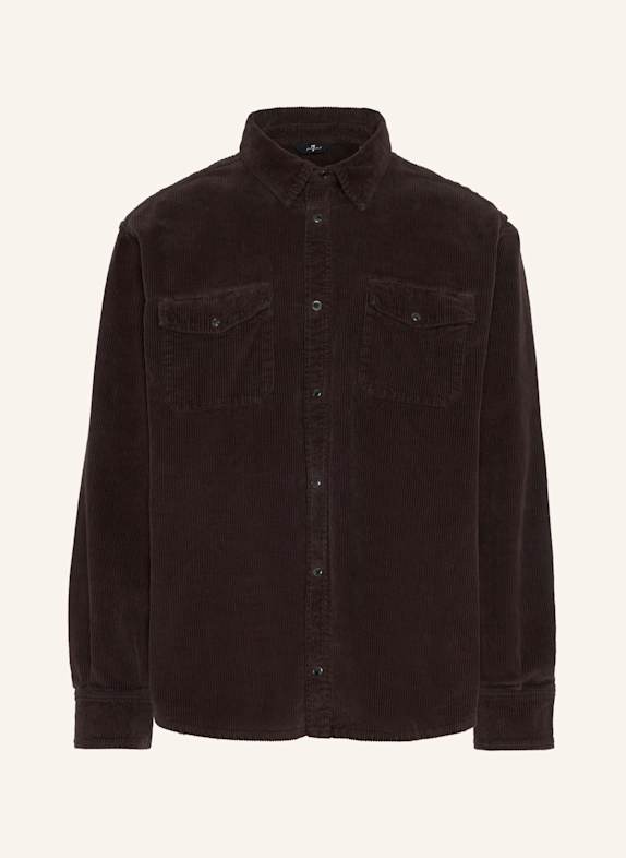 7 for all mankind Overshirt CORDUROY BRAUN