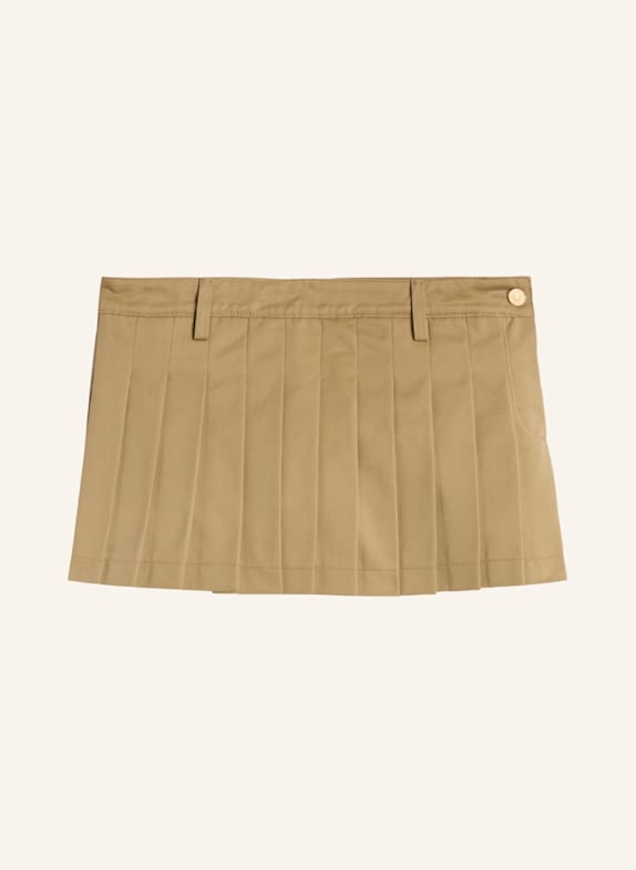 7 for all mankind Skirt PLEATED MIDI BEIGE