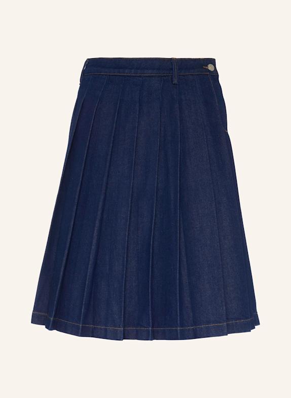 7 for all mankind Skirt PLEATED MIDI BLAU