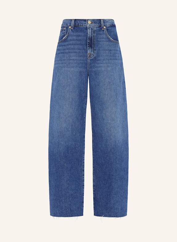 7 for all mankind Jeans BONNIE CURVILINEAR Wide Leg Fit BLAU