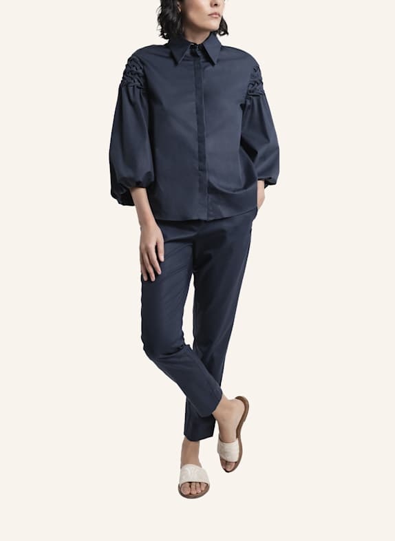 ARMARGENTUM Bluse MARINA DUNKELBLAU