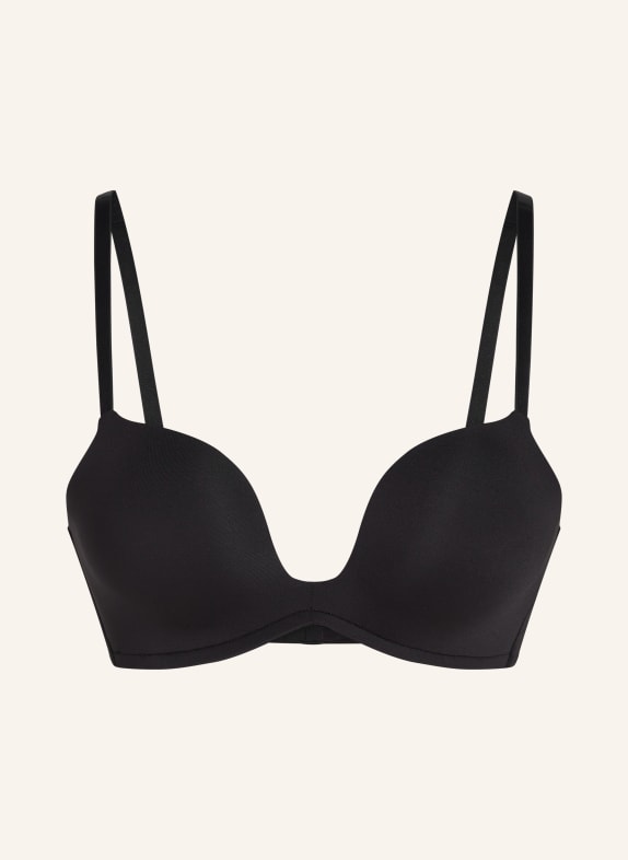 hunkemöller Push-Up-BH DEEP-V SCHWARZ