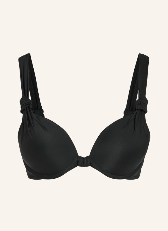 hunkemöller Push-Up-Bikini-Top LUXE SCHWARZ