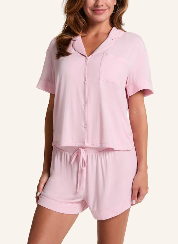 hunkemöller Schlafhose ESSENTIAL JERSEY PINK