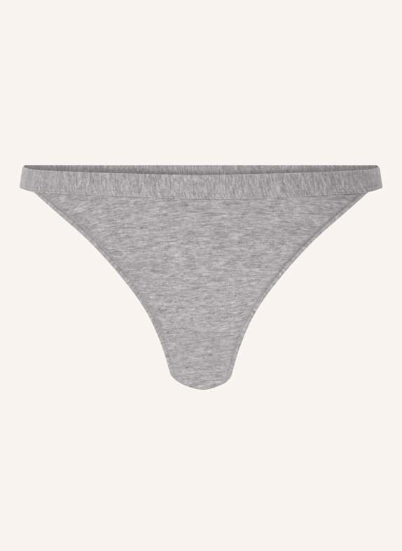 hunkemöller String COTTON GRAU