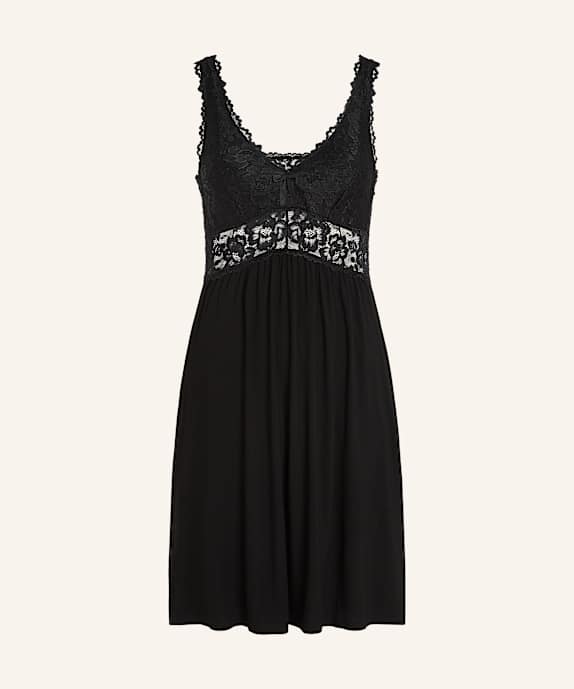 hunkemöller Slipdress NORA LACE SCHWARZ