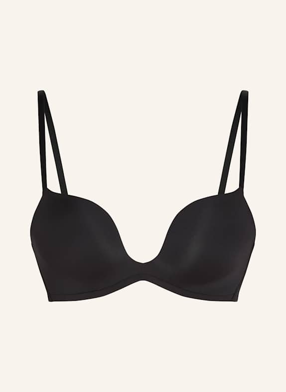 hunkemöller Push-Up-BH DEEP-V SCHWARZ