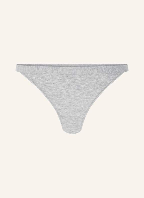 hunkemöller String COTTON GRAU