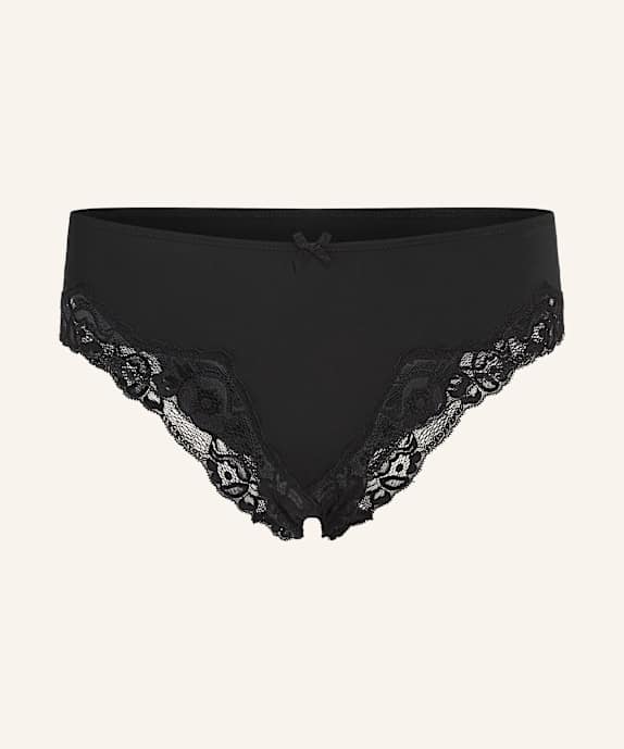 hunkemöller Slip SECRET LACE SCHWARZ