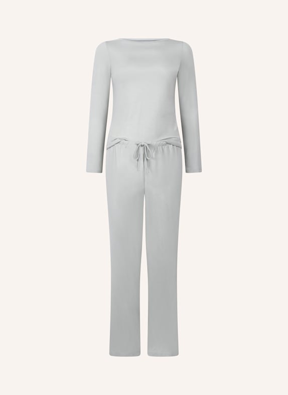 hunkemöller Schlafanzug JERSEY GRAU