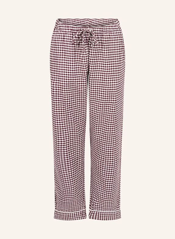 hunkemöller Hose FLANNEL CHECK ESSENTIAL LILA