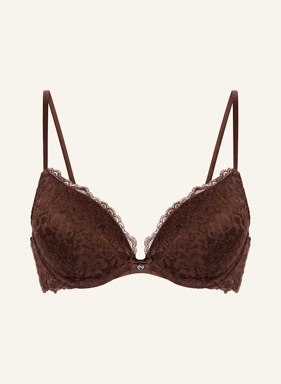 hunkemöller Push-Up-BH MARINE BRAUN