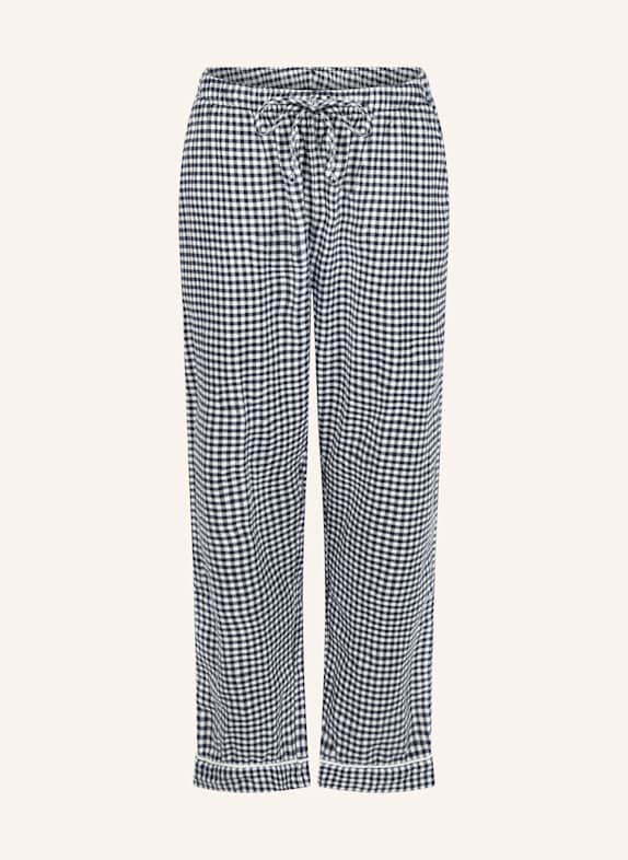 hunkemöller Hose FLANNEL BLAU