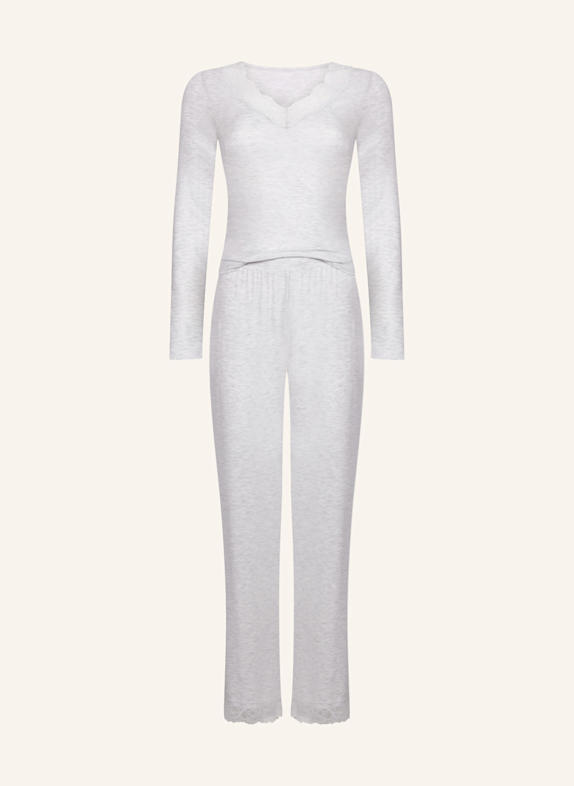 hunkemöller Schlafanzug NANA GRAU