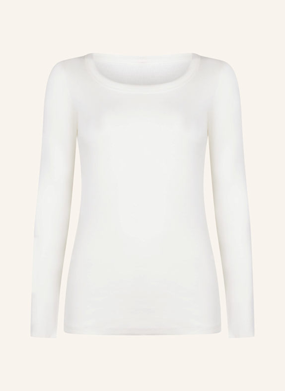 hunkemöller Schlafshirt CREW RIB COTTON WEISS