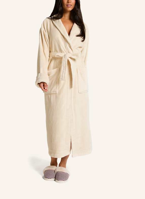 hunkemöller Bademantel SOFT FLEECE WEISS