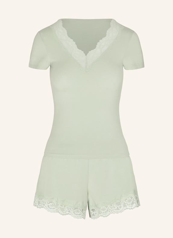 hunkemöller Schlafanzug NANA GRÜN