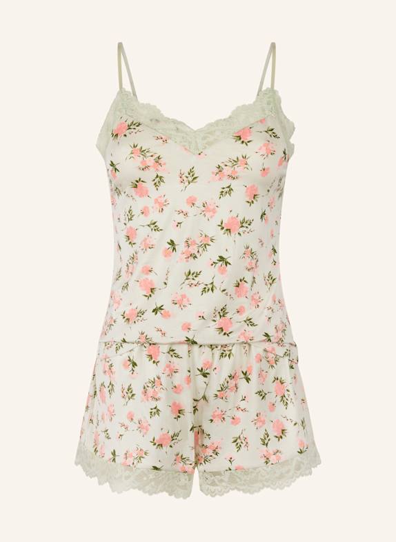 hunkemöller Schlafanzug NANA DAISY GRÜN