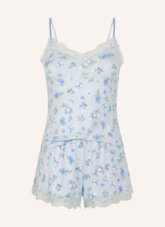 hunkemöller Schlafanzug NANA DAISY BLAU