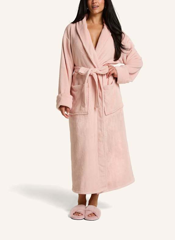 hunkemöller Bademantel SOFT FLEECE ROBE PINK