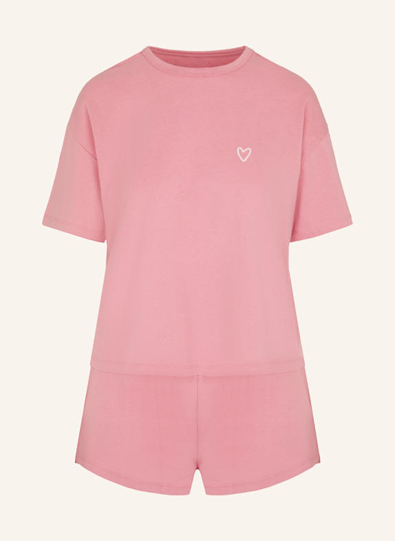 hunkemöller Schlafanzug COTTON PINK