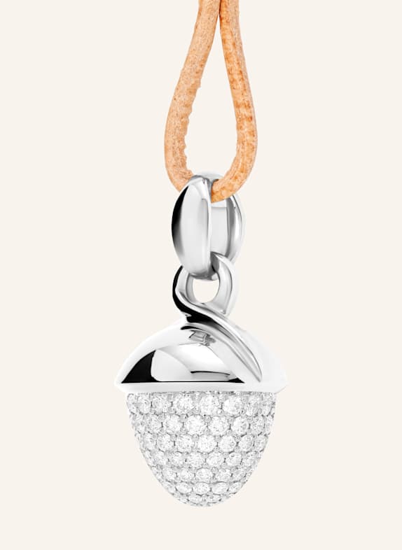 TAMARA COMOLLI Anhänger PENDANT MIKADO BOUQUET DIAMOND PAVÉ aus 18K Weißgold mit Diamant Pavé WEISSGOLD