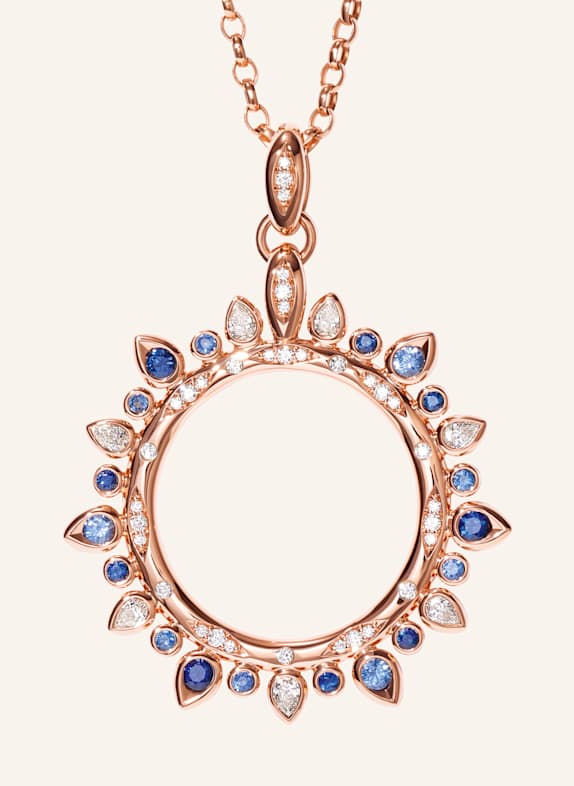 TAMARA COMOLLI Anhänger PENDANT GYPSY 'OCEAN' SUN LARGE 18K Roségold ROSÉGOLD