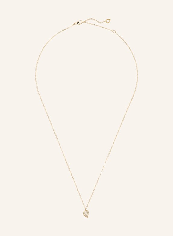 TAMARA COMOLLI Halskette SPARKLE aus 18 Karat Gelbgold mit Diamant Pavé GOLD