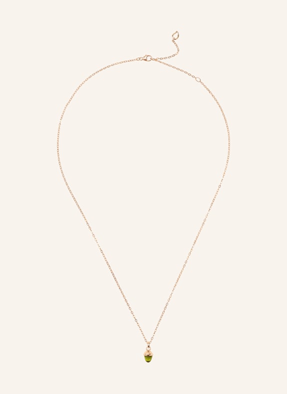 TAMARA COMOLLI Halskette NECKLACE 'MYMIKADO' WITH PERIDOT aus 18K Roségold mit Peridot ROSÉGOLD