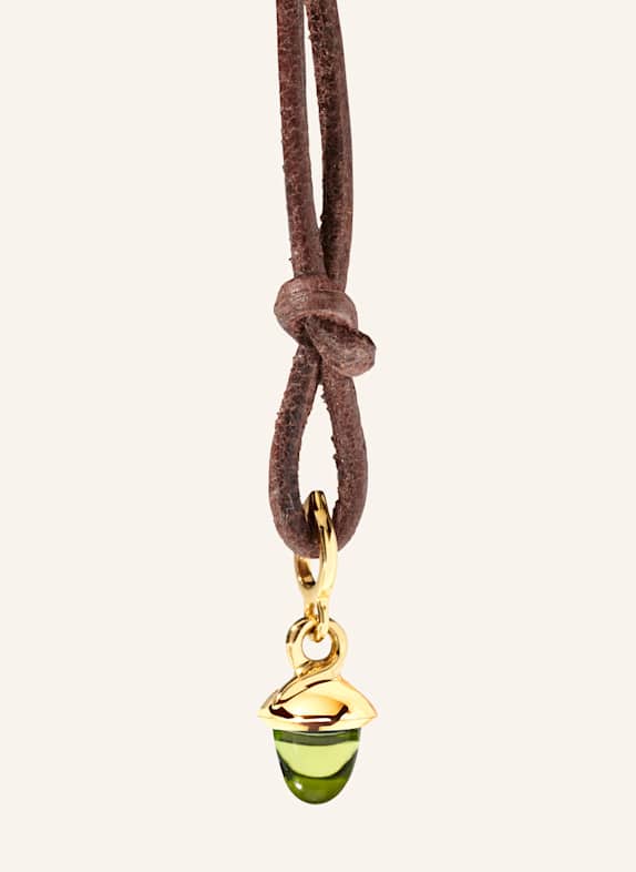 TAMARA COMOLLI Anhänger PENDANT MINIMIKADO PERIDOT 18K Gelbgold GOLD