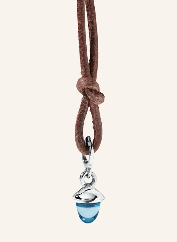 TAMARA COMOLLI Anhänger PENDANT MINIMIKADO SWISS TOPAZ 18K Weißgold WEISSGOLD