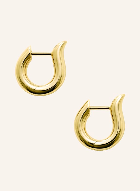 TAMARA COMOLLI Ohrstecker SIGNATURE OHRSTECKER HOOP SMALL 18K Gelbgold GOLD