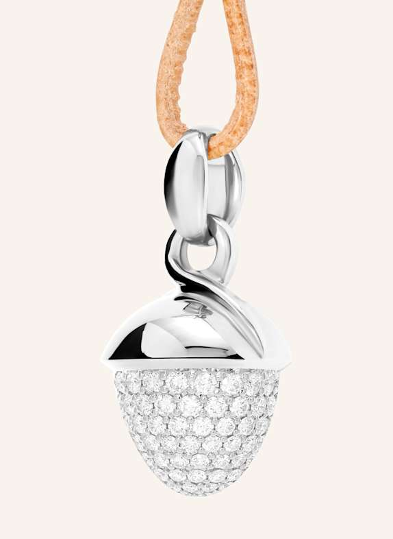 TAMARA COMOLLI Anhänger PENDANT MIKADO BOUQUET DIAMOND PAVÉ aus 18K Weißgold mit Diamant Pavé WEISSGOLD