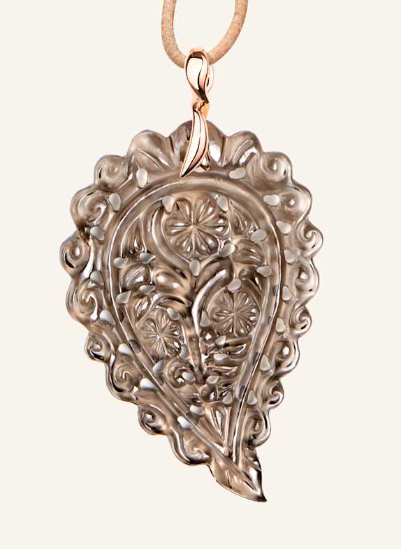 TAMARA COMOLLI Anhänger PENDANT INDIA LARGE SMOKY QUARTZ 18K Roségold 18K Roségold ROSÉGOLD