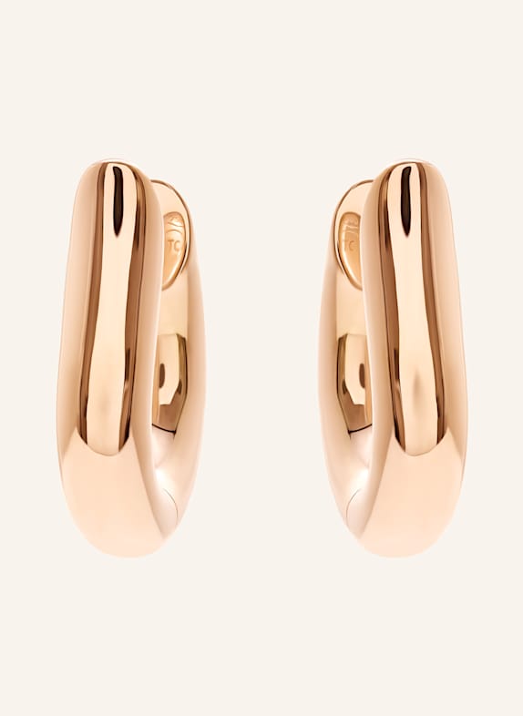 TAMARA COMOLLI Ohrstecker SIGNATURE OHRSTECKER HOOP MEDIUM 18K Roségold 18K Roségold ROSÉGOLD