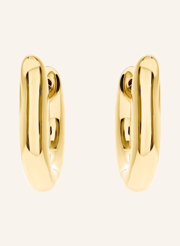 TAMARA COMOLLI Ohrstecker SIGNATURE OHRSTECKER HOOP SMALL 18K Gelbgold GOLD