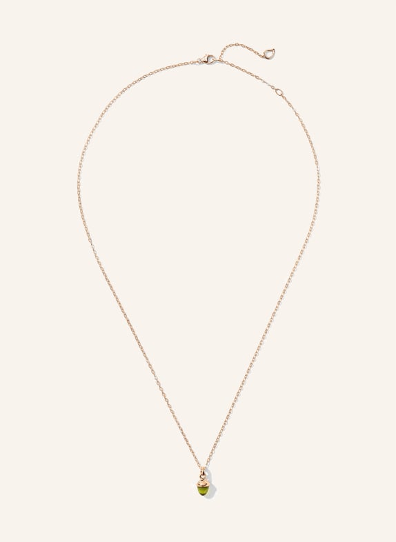 TAMARA COMOLLI Halskette MYMIKADO aus 18K Roségold mit Peridot