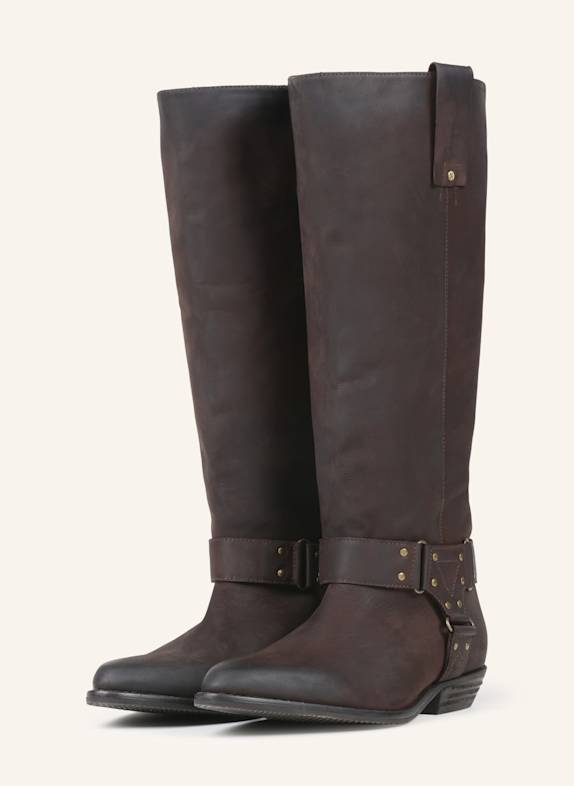 BRONX Stiefel KENDR-A BRAUN