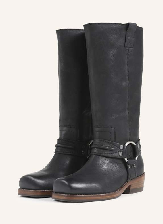 BRONX Stiefel LO-UA SCHWARZ