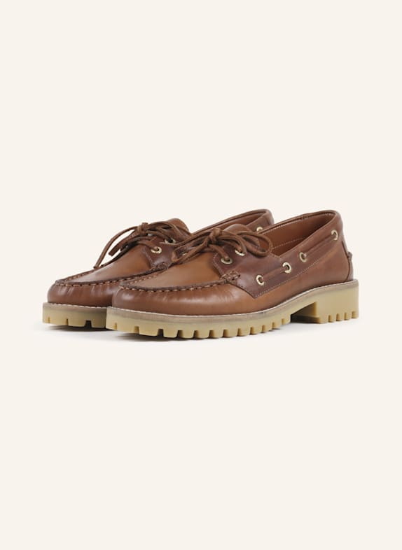 BRONX Halbschuh SIE-NNA BRAUN/ COGNAC/ CAMEL