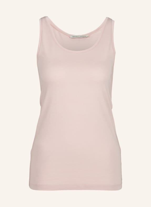 TRUSTED HANDWORK Tank Top - Original Supima Single Jersey PINK