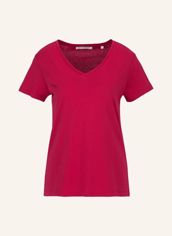 TRUSTED HANDWORK T-Shirt TOULOUSE ROT