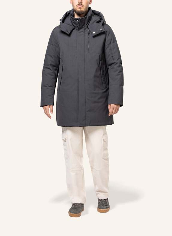 DUNO Daunenjacke GEYSER PARMA GRAU